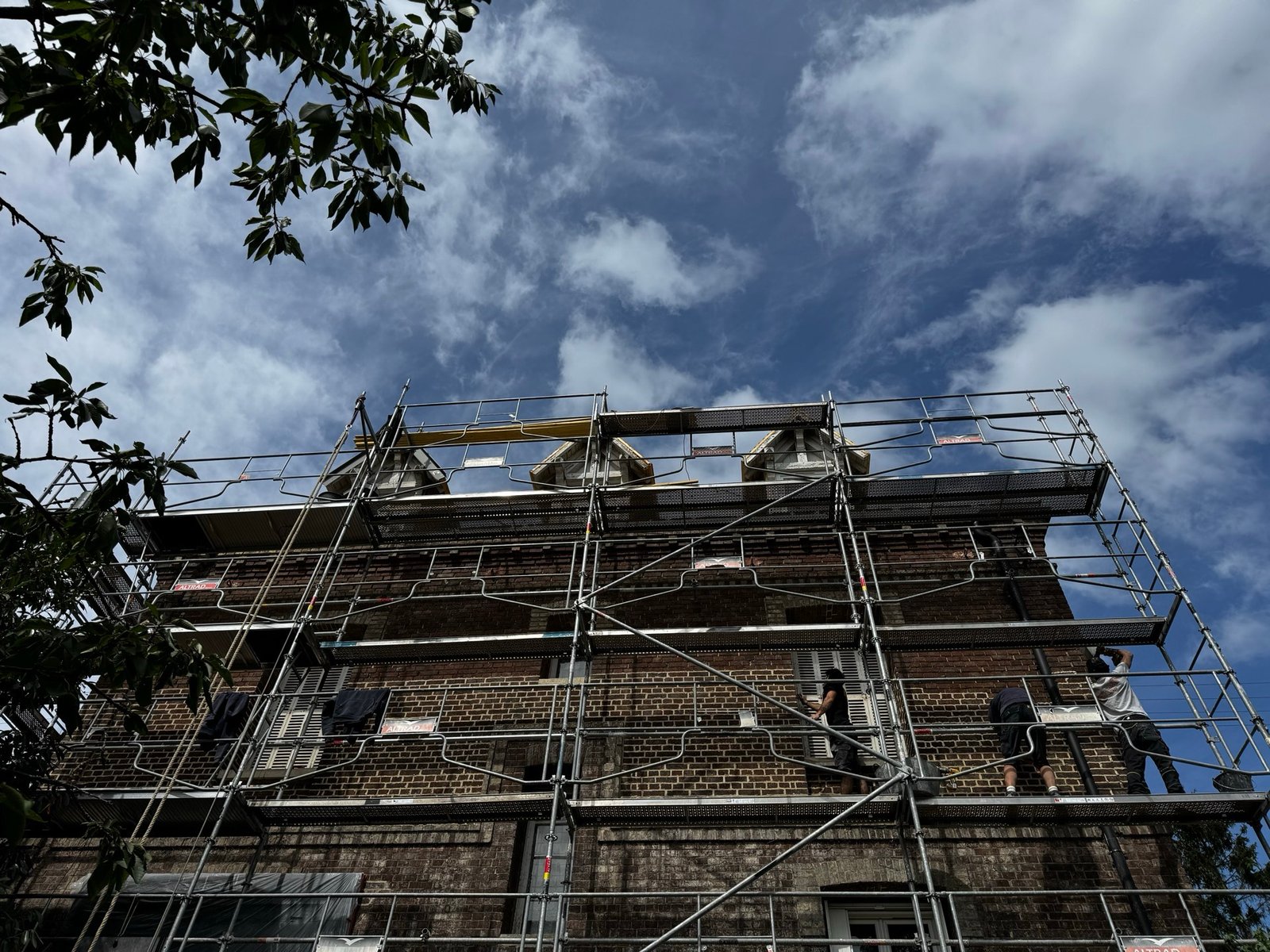 Rénovation de façade en brique à Bois-Guillaume